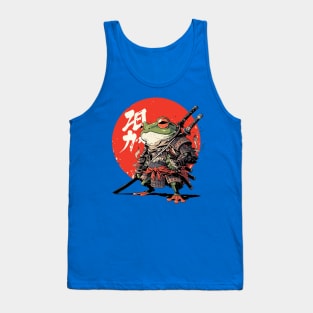 samurai frog Tank Top